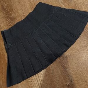 Denim School Skirt, Size 2
